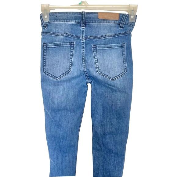 Blackheart Jegging Jeans Skinny Womens Size 3 Hot Topic Destroyed Distressed - Picture 4 of 12